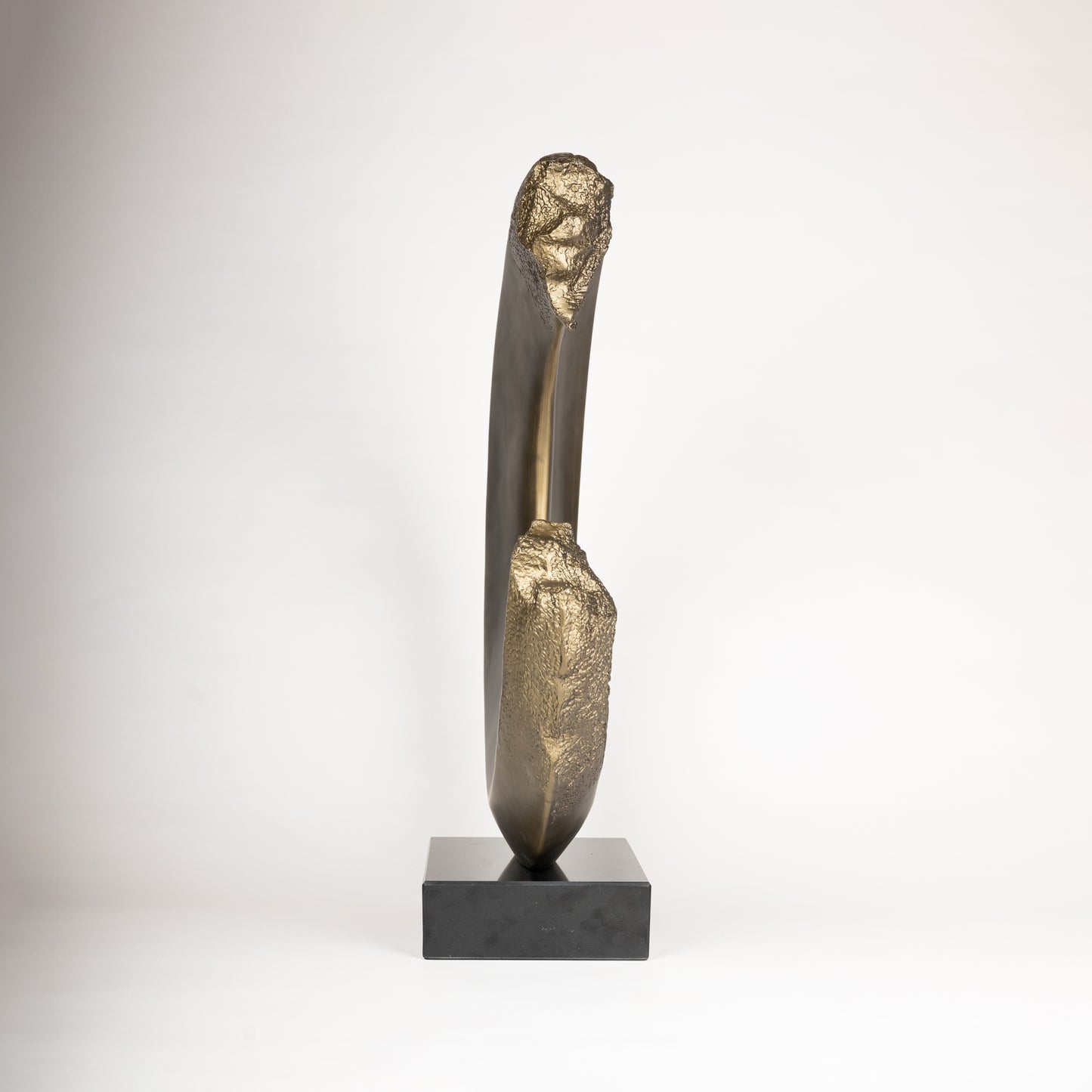 Golden Eclipse Sculptural Art
