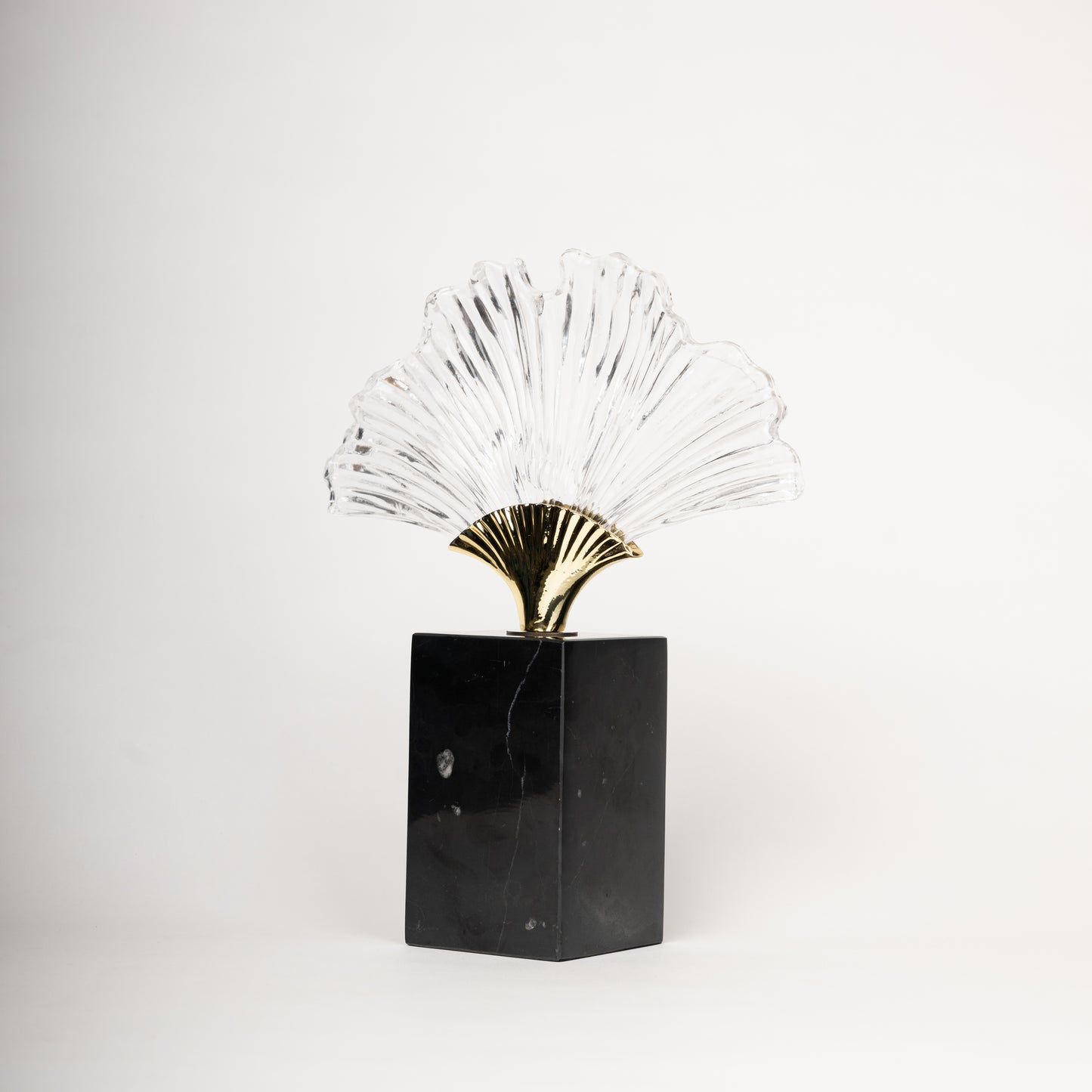 Luxe Ginkgo Crystal Accent Decor
