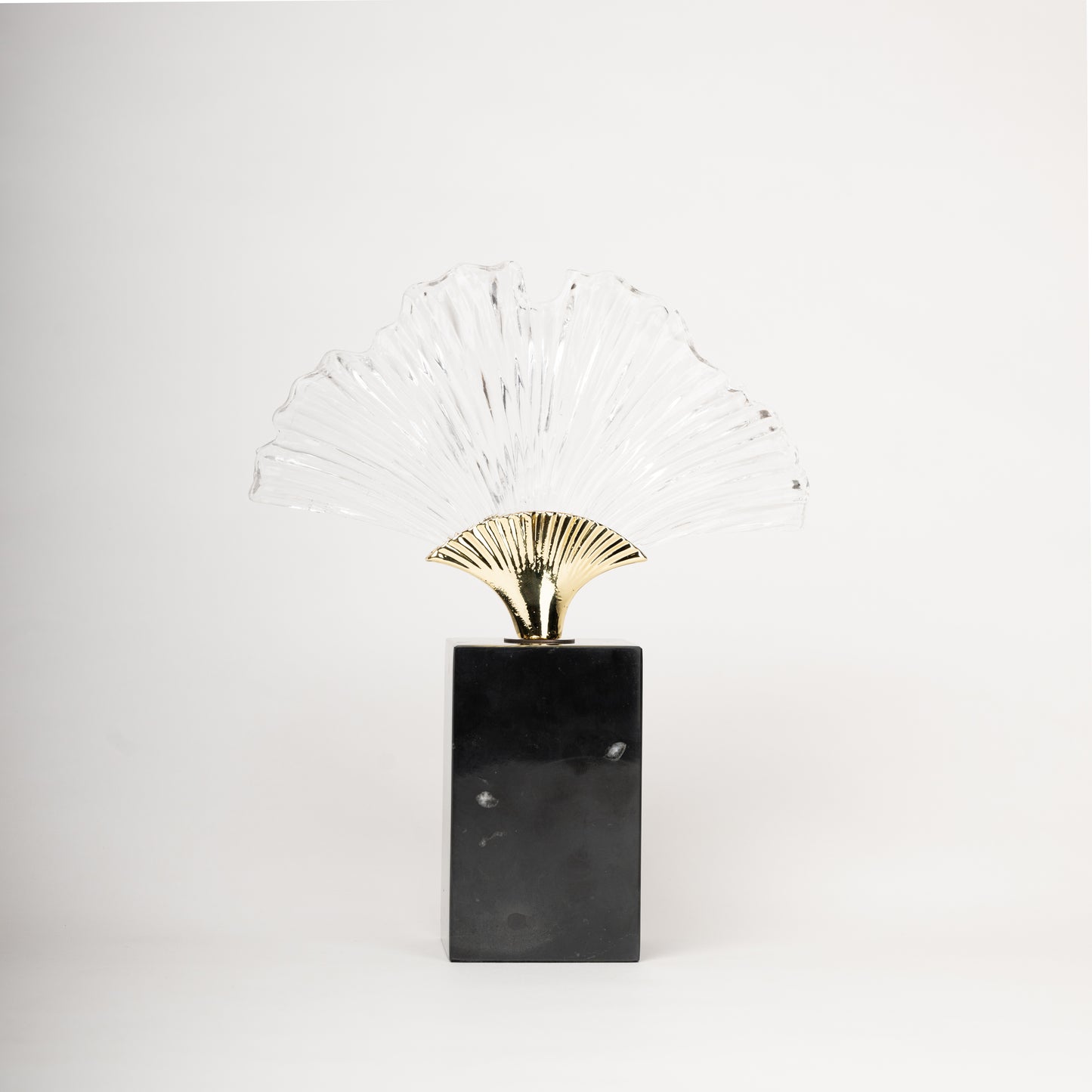 Luxe Ginkgo Crystal Accent Decor