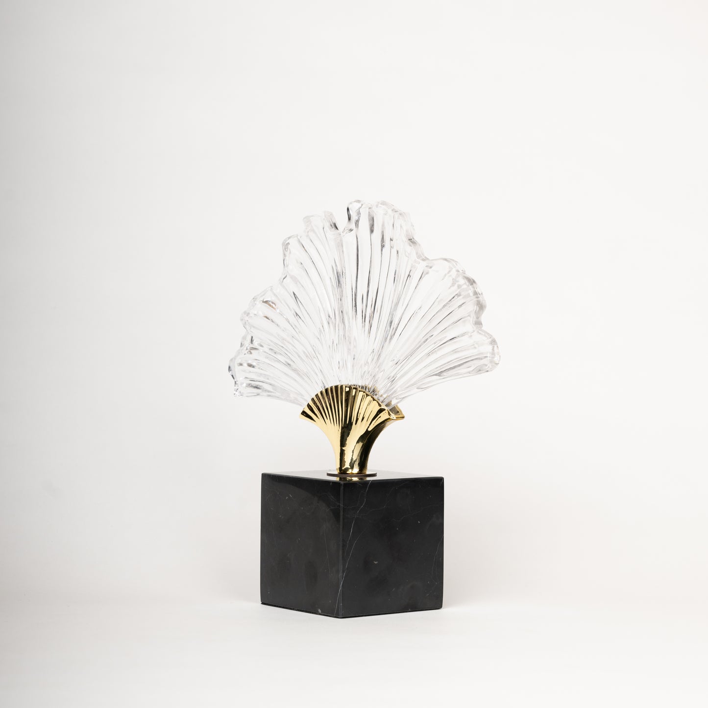 Luxe Ginkgo Crystal Accent Decor