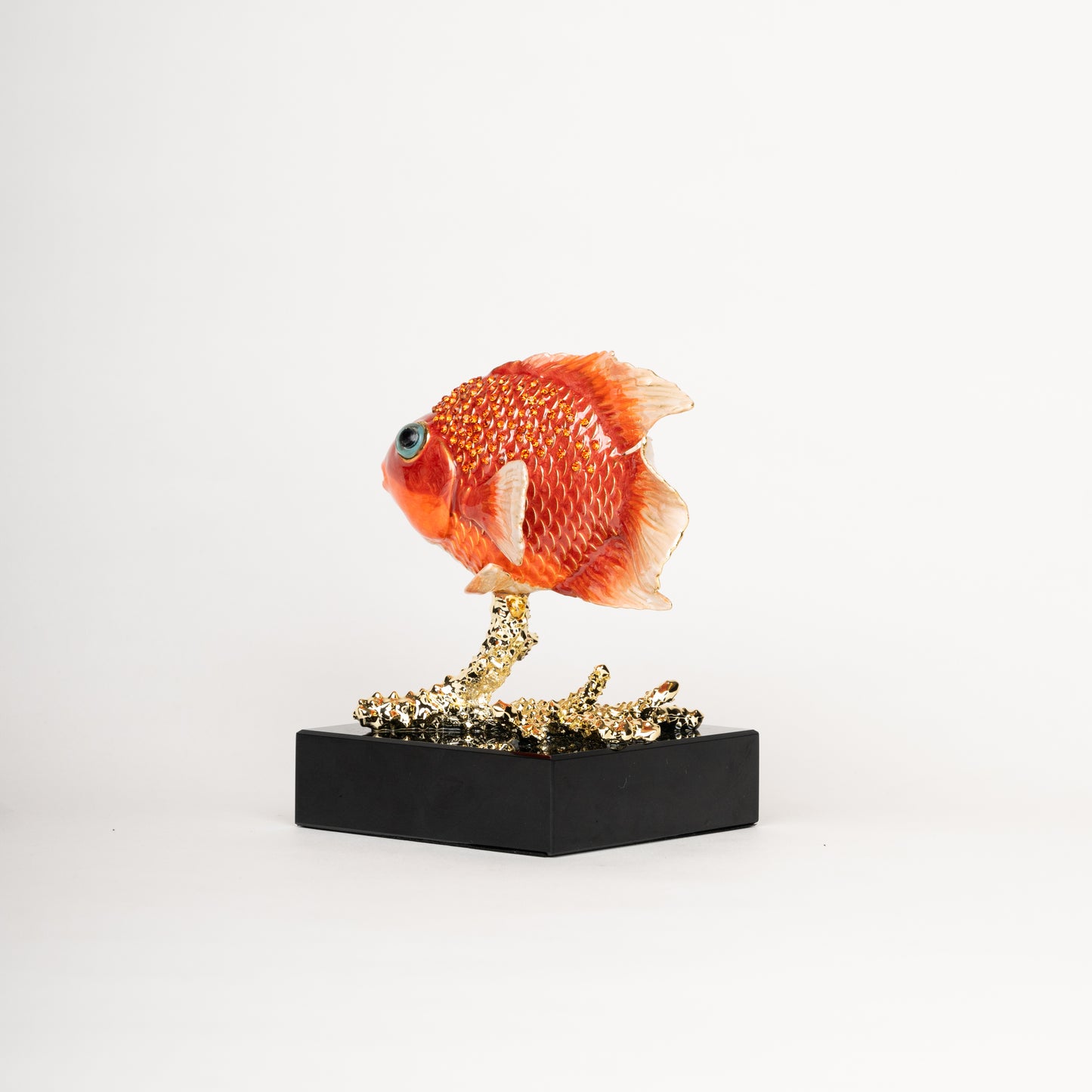 Regal Gold Fish Sculpture Set