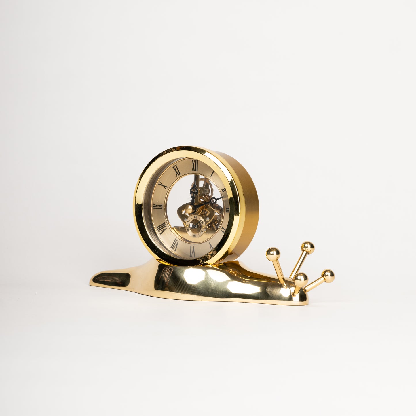 Golden Snail Clock-Elongated