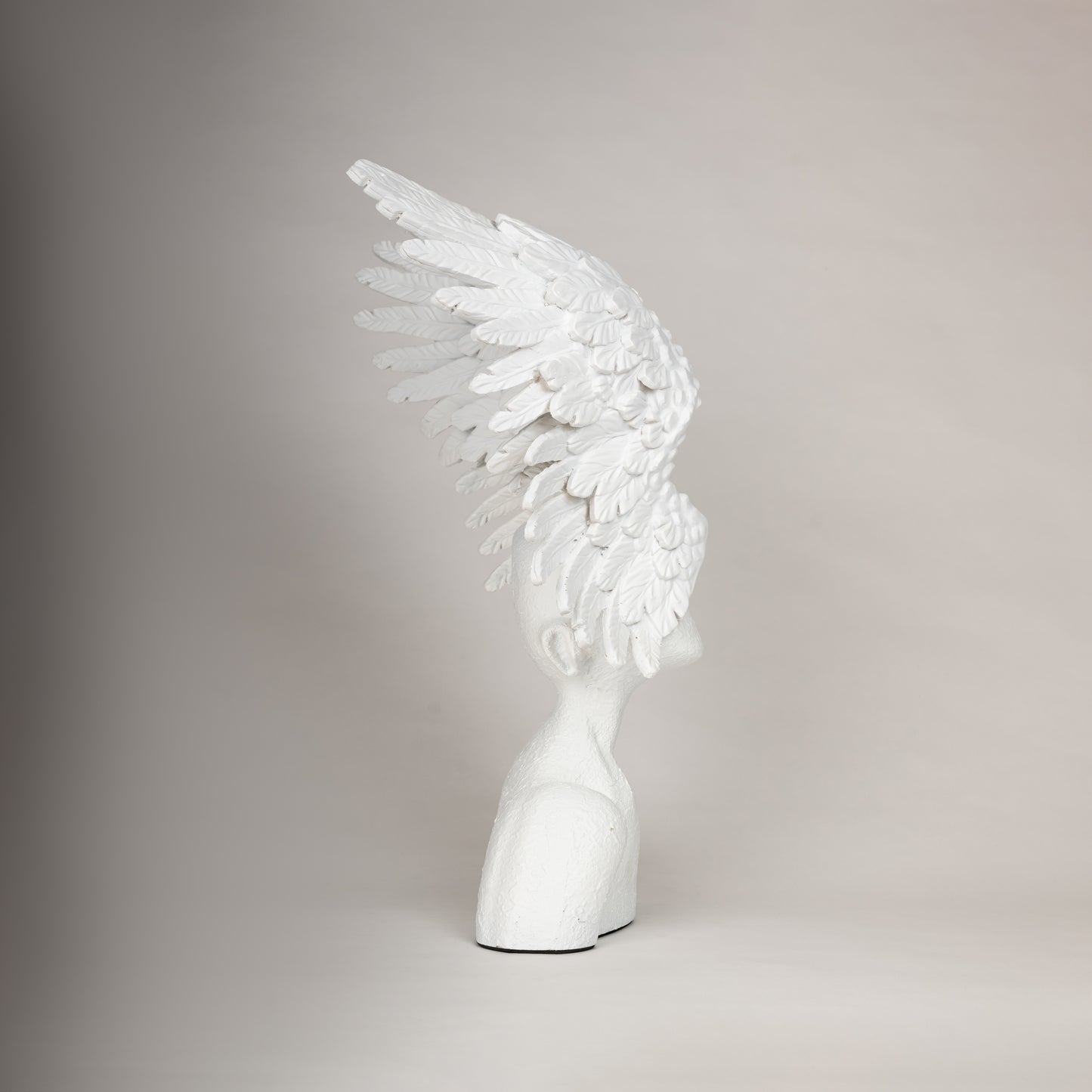 Winged Serenity Sculptural Bust