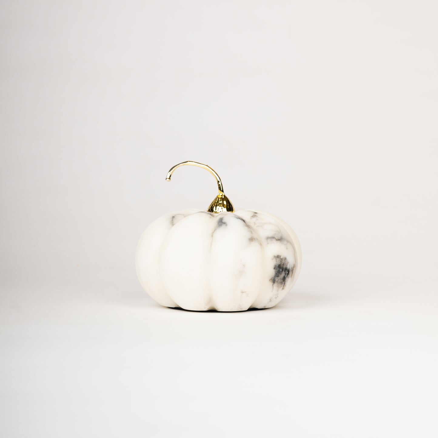 Classic Marble Pumpkin Decor Set