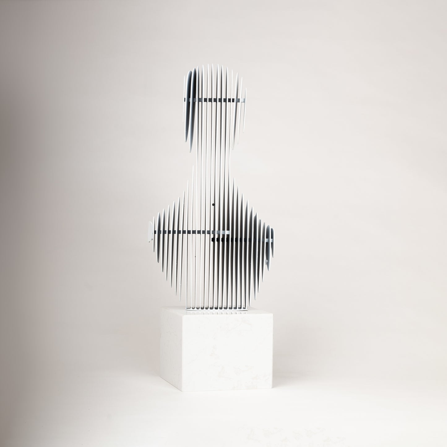 Modern Layered Silhouette Sculpture