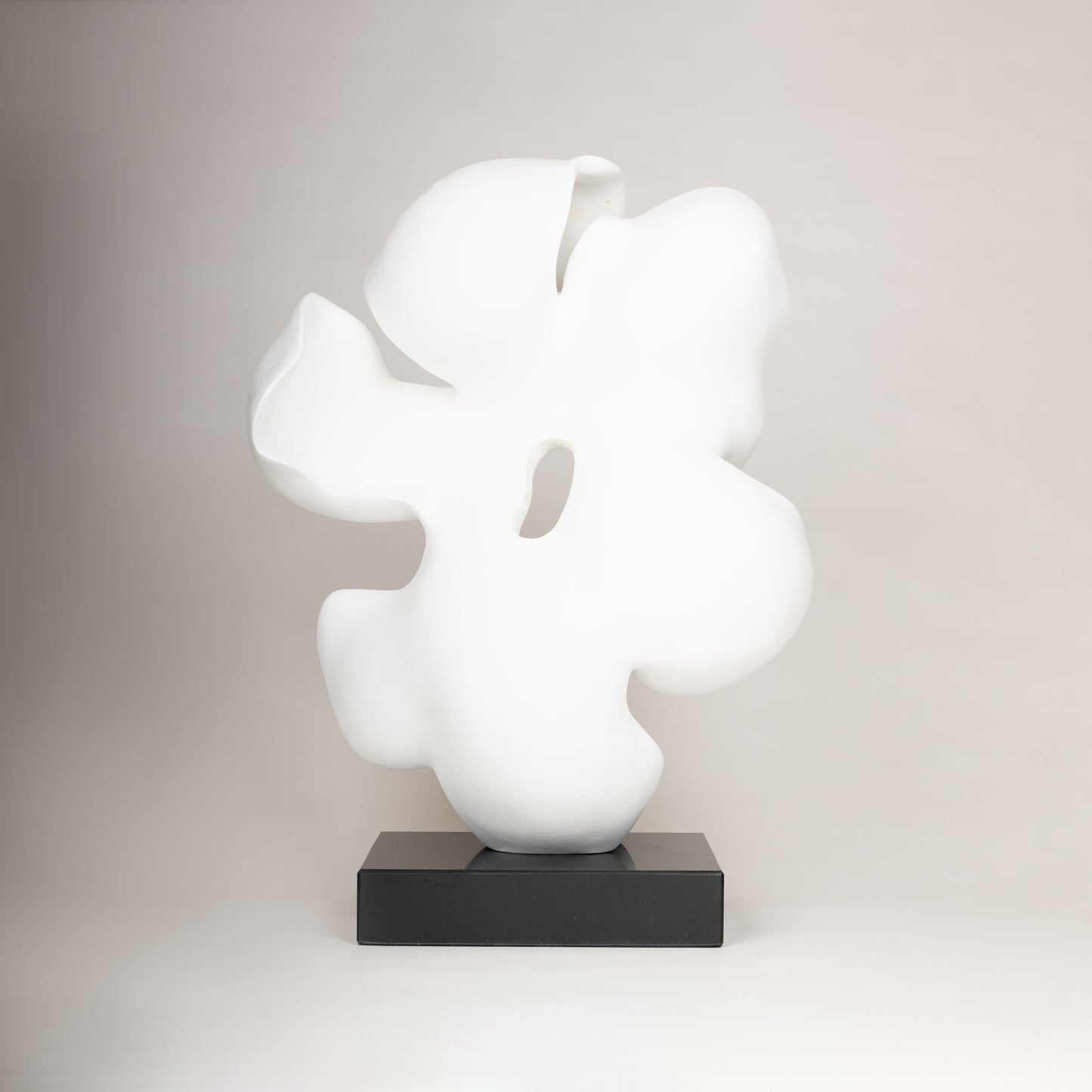 Abstract White Cloud Sculpture