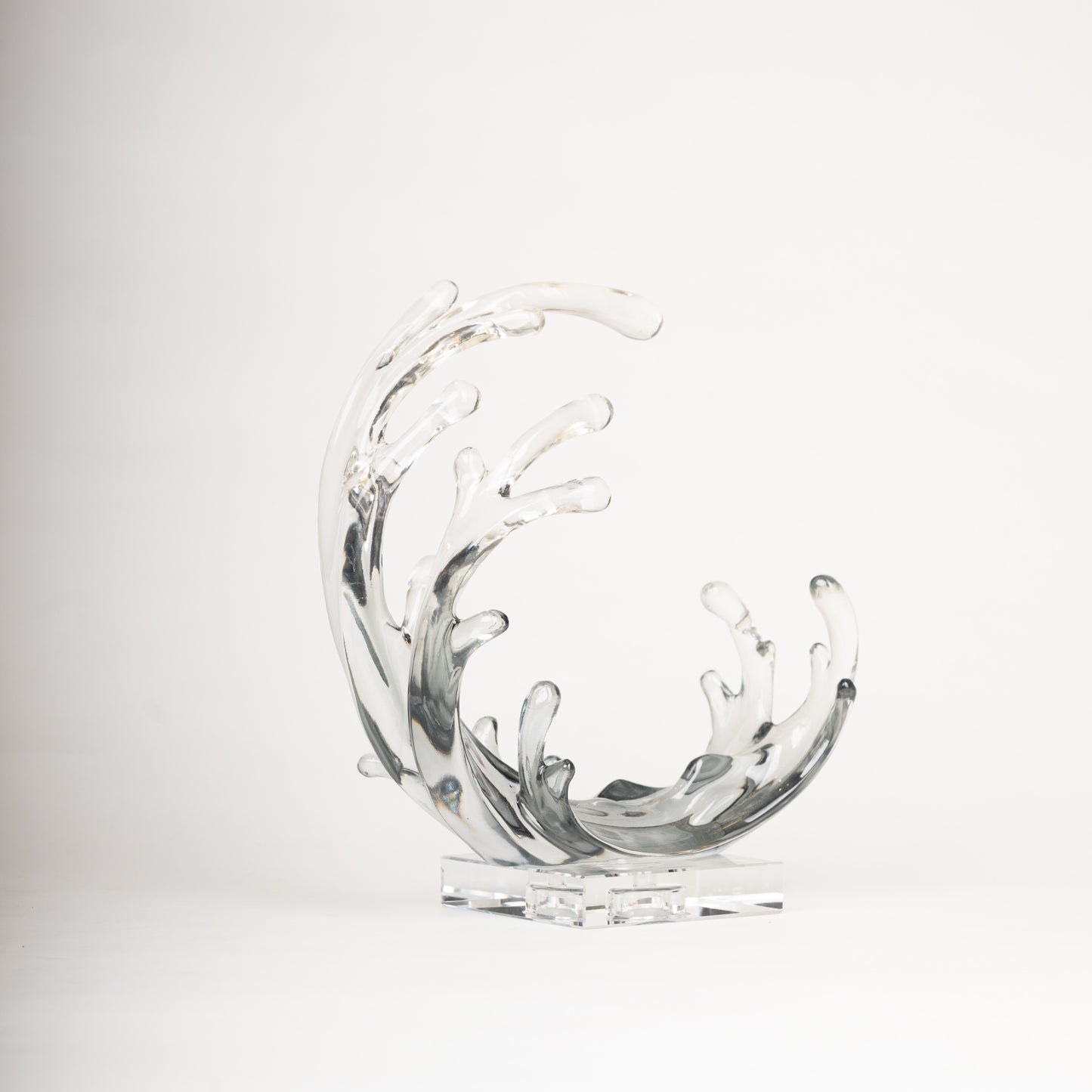 Crystal Ocean Wave Sculptures