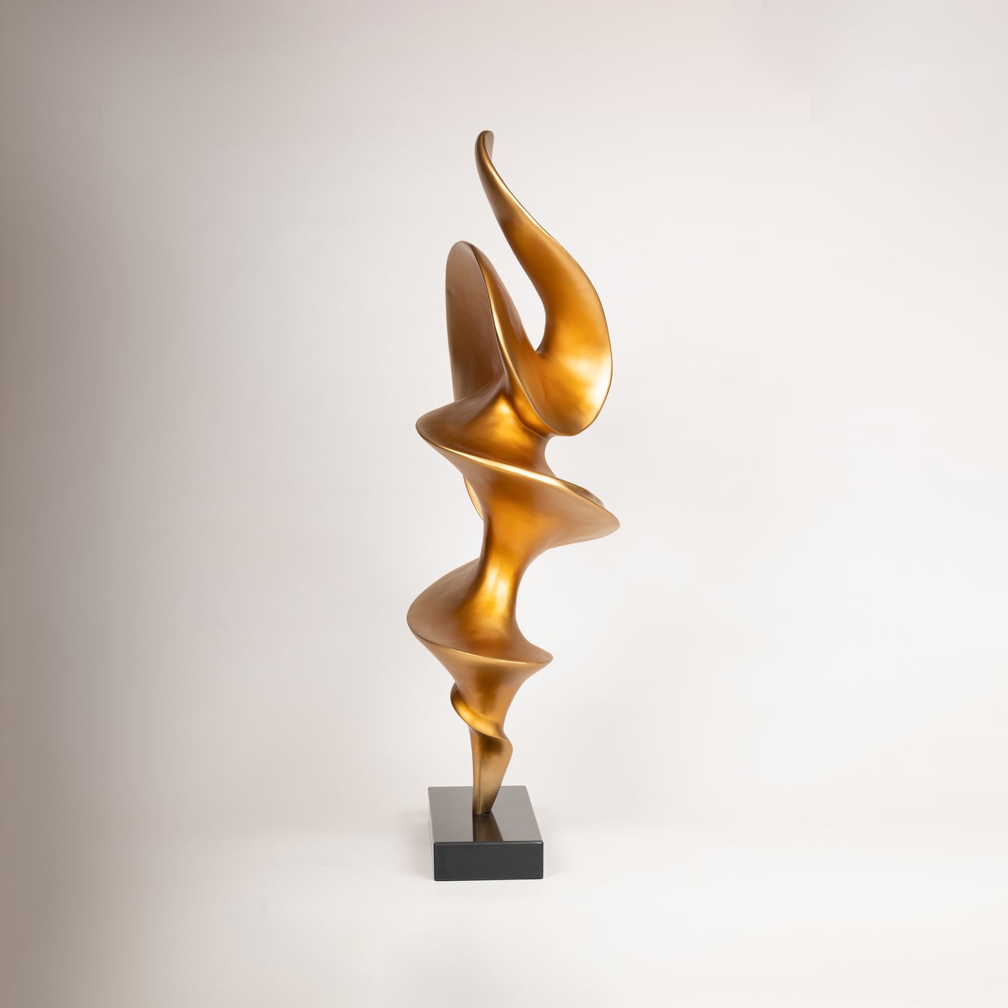 Abstract Golden Harmony Sculpture
