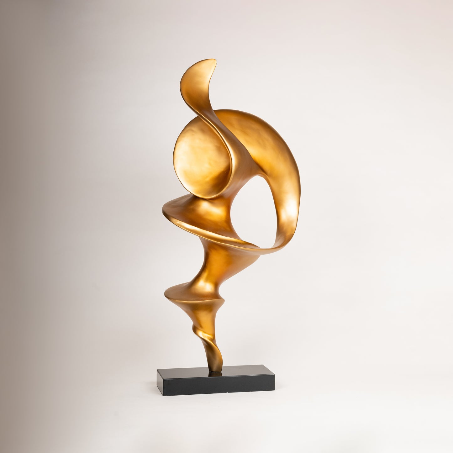 Abstract Golden Harmony Sculpture