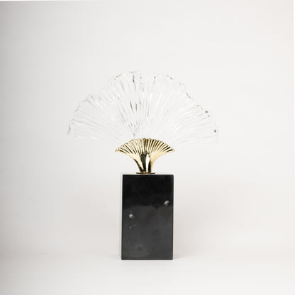 Luxe Ginkgo Crystal Accent Decor