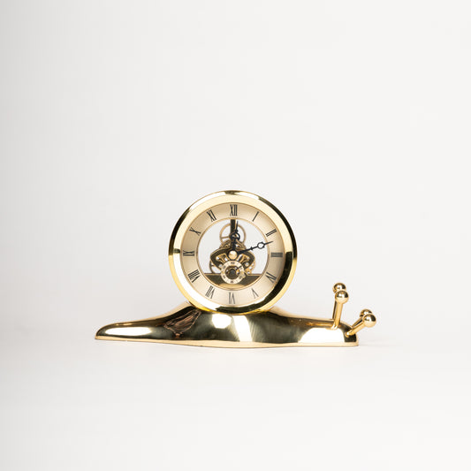 Golden Snail Clock-Elongated