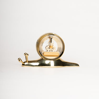 Golden Snail Clock-Elongated
