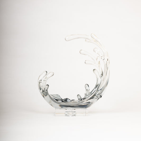 Crystal Ocean Wave Sculptures