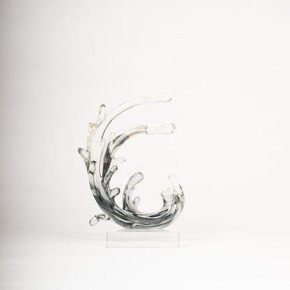 Crystal Ocean Wave Sculptures